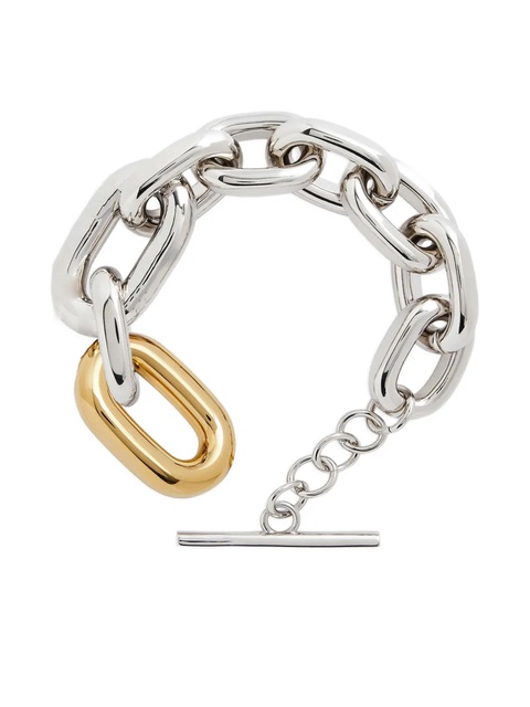 Rabanne chain-link oval-link bracelet - Silver - zdjęcie produktu nr 1