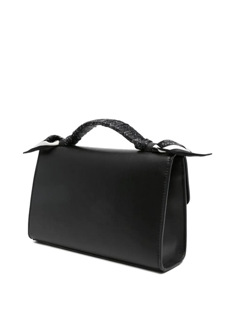 AMIRI logo-plaque leather tote bag - Black - zdjęcie produktu nr 2