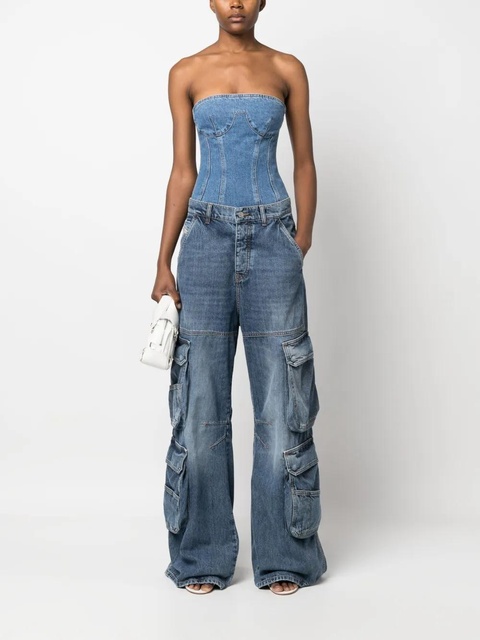 Diesel 1996 D-Sire 0NLAX straight-leg jeans - Blue - zdjęcie produktu nr 2