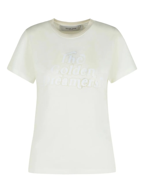 Golden Goose crew-neck T-shirt - White - zdjęcie produktu nr 1