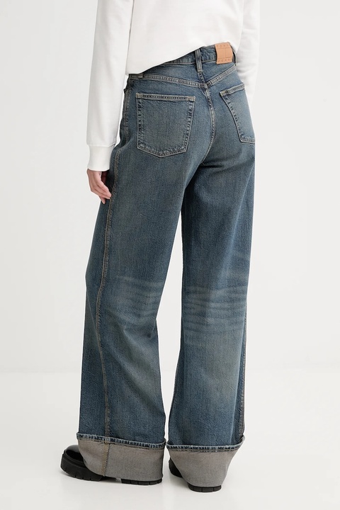 Tommy Jeans jeansy damskie kolor granatowy DW0DW22629 - zdjęcie produktu nr 2
