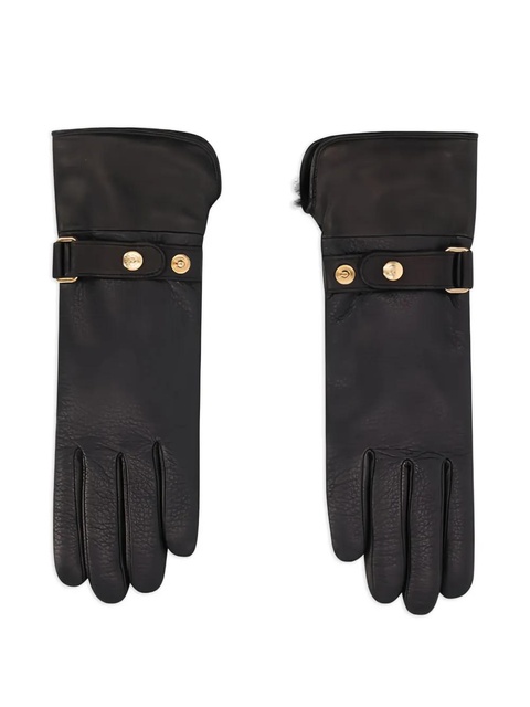 Longchamp leather gloves - Black - zdjęcie produktu nr 1
