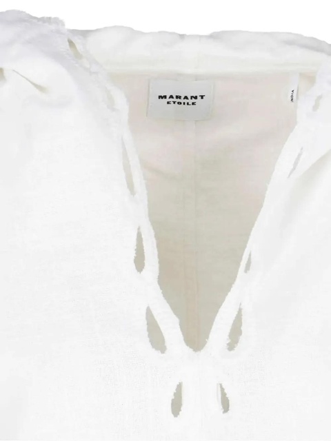 ISABEL MARANT Solvi hoodie - White - zdjęcie produktu nr 2