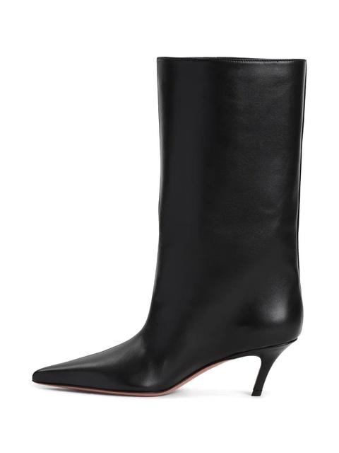 Amina Muaddi 60mm Fiona boots - Black - zdjęcie produktu nr 2