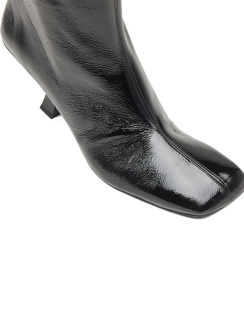 Diesel 75mm D-Amber square-toe sculptural-heel boots - Black - zdjęcie produktu nr 2