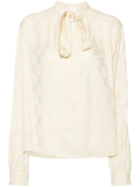 Givenchy 4G-motif blouse - Neutrals - zdjęcie produktu nr 1