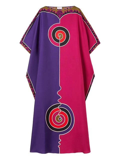 PUCCI Astro-print maxi dress - Pink - zdjęcie produktu nr 1