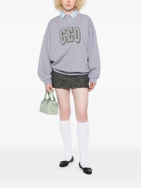 Balenciaga CEO Team ribbed sweatshirt - Grey - zdjęcie produktu nr 2