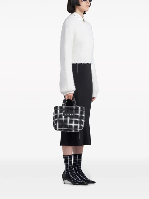 Marni polka dot-print poplin shirt - White - zdjęcie produktu nr 2