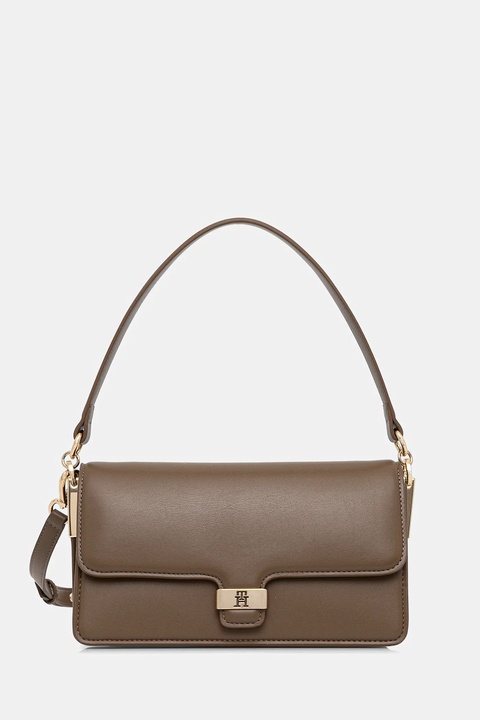 Tommy Hilfiger torebka kolor beżowy AW0AW18029 - zdjęcie produktu nr 1