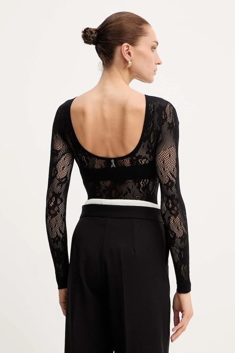 Patrizia Pepe body damskie kolor czarny 2M4484 J344 - zdjęcie produktu nr 2