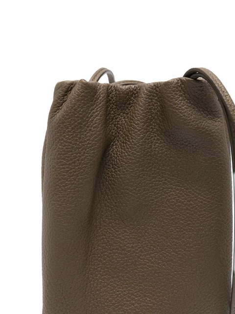 The Row grained-leather phone case - Green - zdjęcie produktu nr 2