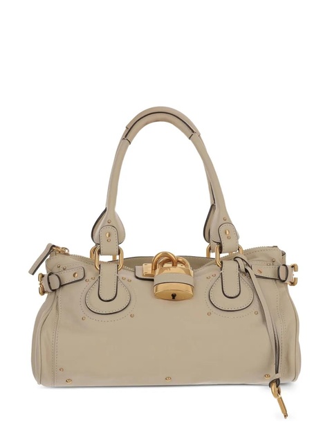 Chloé Paddington leather bag - Neutrals - zdjęcie produktu nr 1