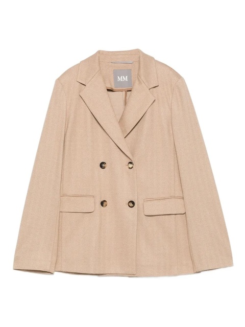 Max Mara double-breasted blazer - Neutrals - zdjęcie produktu nr 1