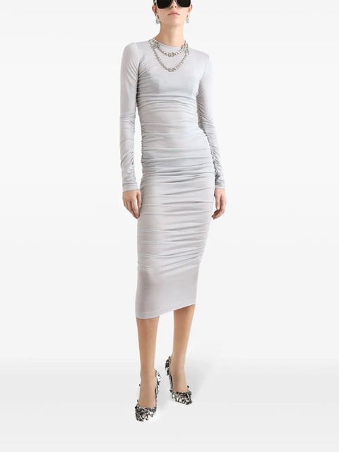 Dolce & Gabbana ruched dress - Grey - zdjęcie produktu nr 1