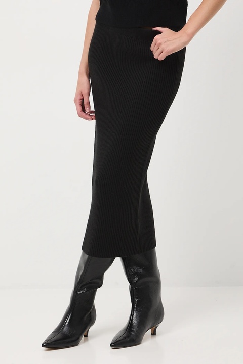 Medicine spódnica kolor czarny maxi prosta - zdjęcie produktu nr 1