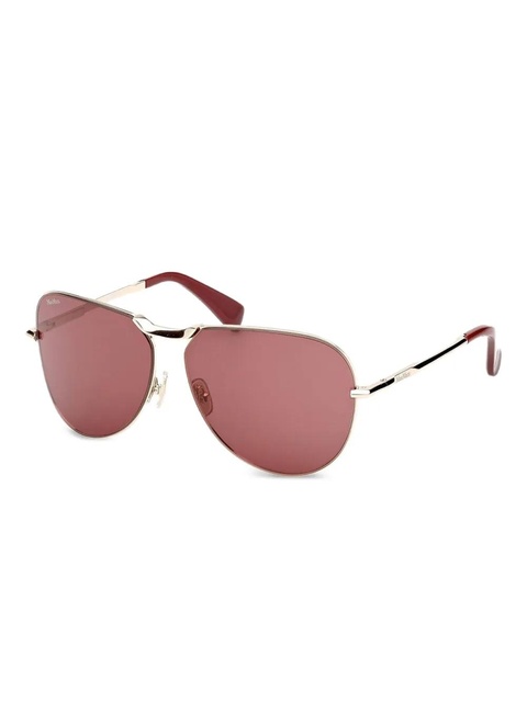 Max Mara Eyewear pilot-framed sunglasses - Gold - zdjęcie produktu nr 1