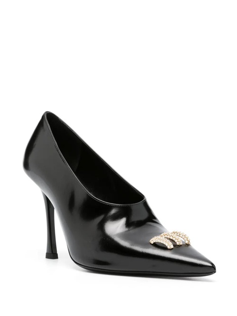 Givenchy crystal-embellished pointed pumps - Black - zdjęcie produktu nr 2