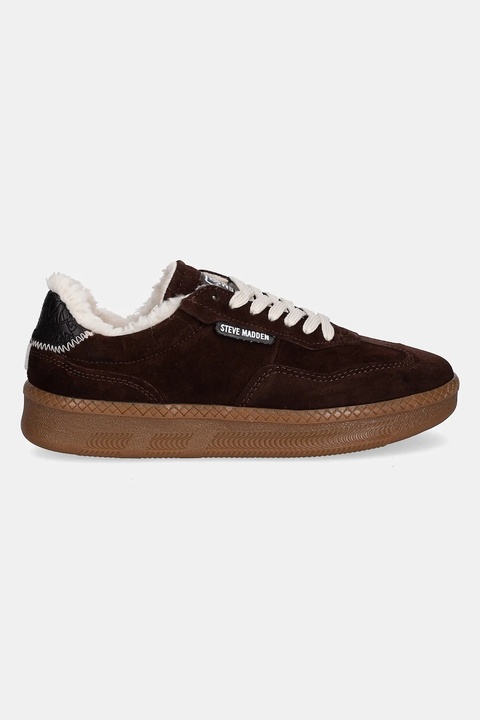 Steve Madden sneakersy zamszowe Euphoria damskie kolor brązowy 11003591 - zdjęcie produktu nr 2