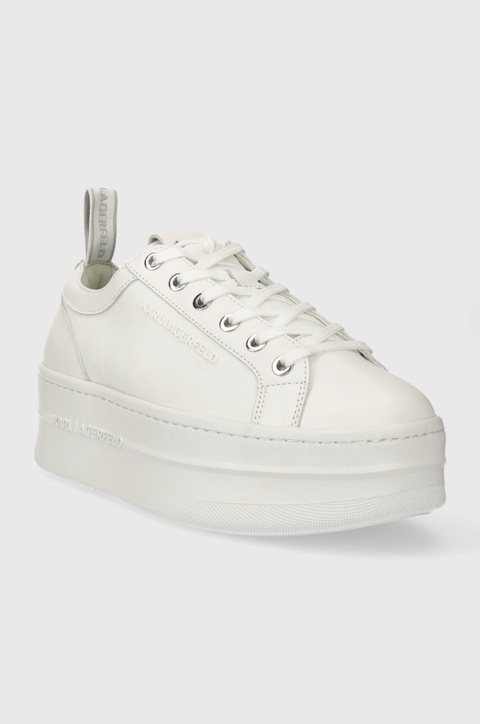 Karl Lagerfeld sneakersy KOBO III kolor biały KL65019 - zdjęcie produktu nr 2