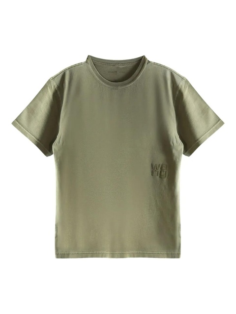 Alexander Wang embossed T-shirt - Green - zdjęcie produktu nr 1
