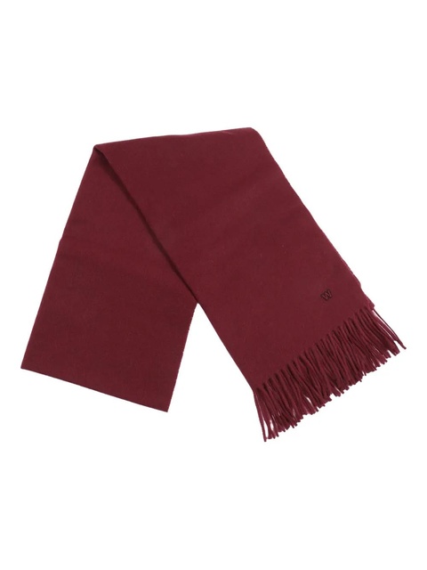 Weekend Max Mara SCOGLIO fringed scarf - Red - zdjęcie produktu nr 2