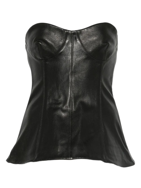 Simkhai strapless bustier top - Black - zdjęcie produktu nr 1