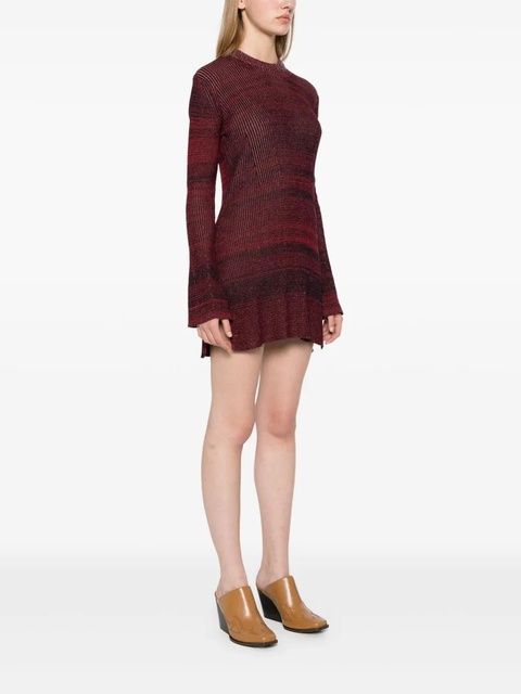 Golden Goose Meret knitted mini dress - Red - zdjęcie produktu nr 2