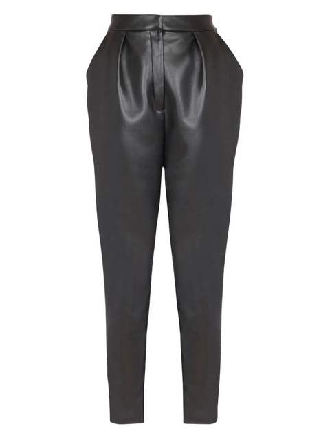 Balmain pleat-detailing trousers - Black - zdjęcie produktu nr 1