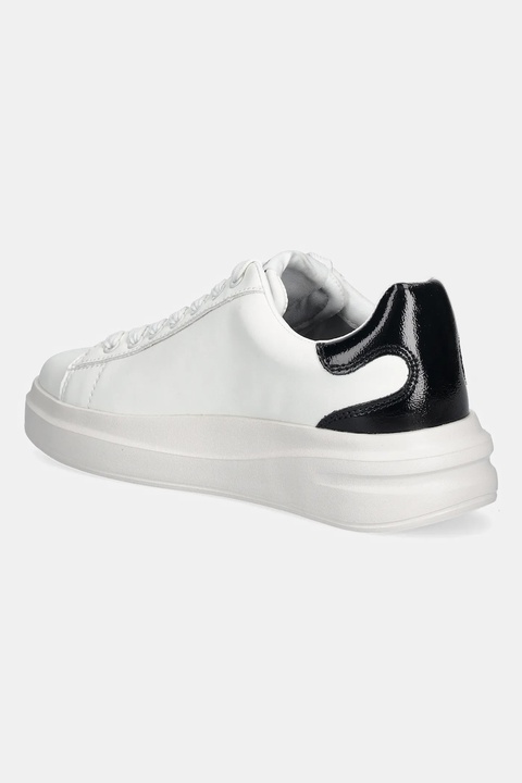 Guess sneakersy skórzane ELBINA10 damskie kolor biały FLFE10 PEL12 - zdjęcie produktu nr 1