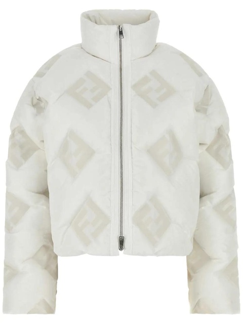 FENDI monogram down jacket - Neutrals - zdjęcie produktu nr 1