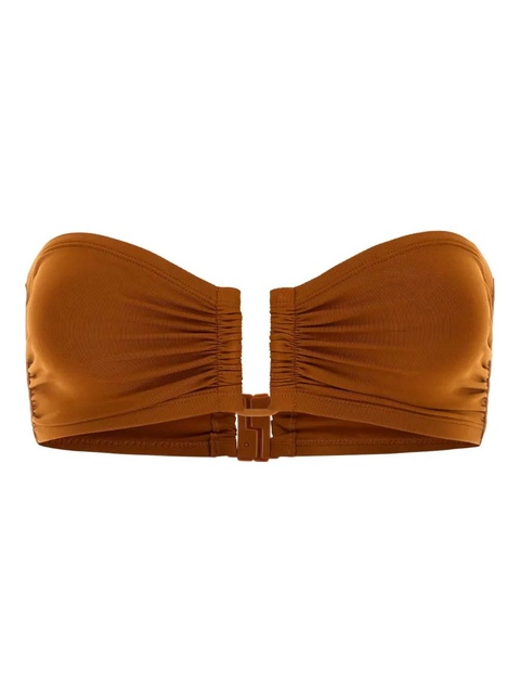 ERES ruched show bikini bikini top - Brown - zdjęcie produktu nr 1