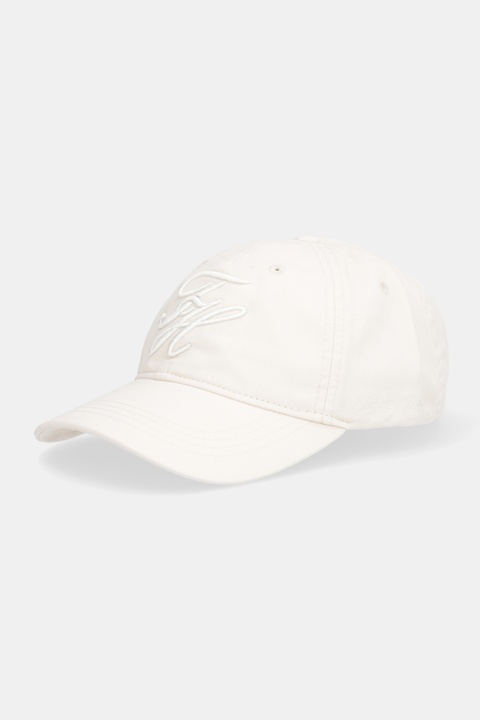 Tommy Hilfiger czapka z daszkiem bawełniana kolor beżowy AW0AW17987 - zdjęcie produktu nr 1