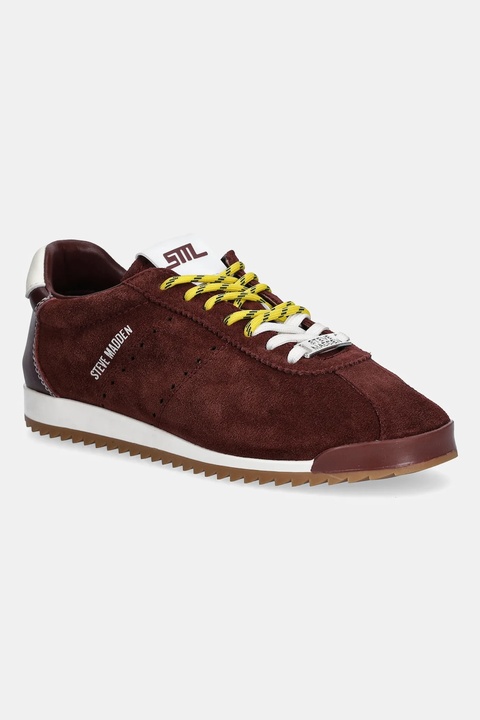Steve Madden sneakersy zamszowe Mirage-Sm damskie kolor bordowy 11003908 - zdjęcie produktu nr 1