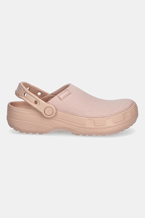 Crocs klapki Classic Crafted Clog damskie kolor beżowy 211354 - zdjęcie produktu nr 2