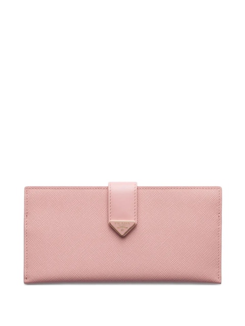 Prada snap-closure leather wallet - Pink - zdjęcie produktu nr 1