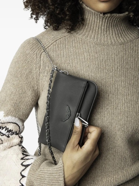 Zadig&Voltaire mini Rock clutch bag - Grey - zdjęcie produktu nr 2