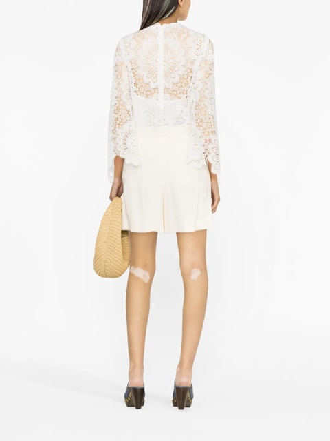 ZIMMERMANN Chintz Dolly lace top - White - zdjęcie produktu nr 2