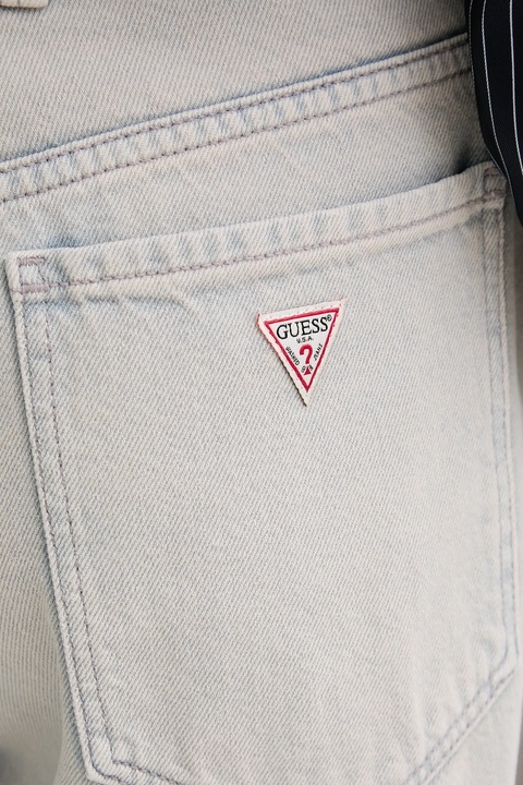 Guess jeansy damskie kolor niebieski W5YA2L D0974 - zdjęcie produktu nr 1