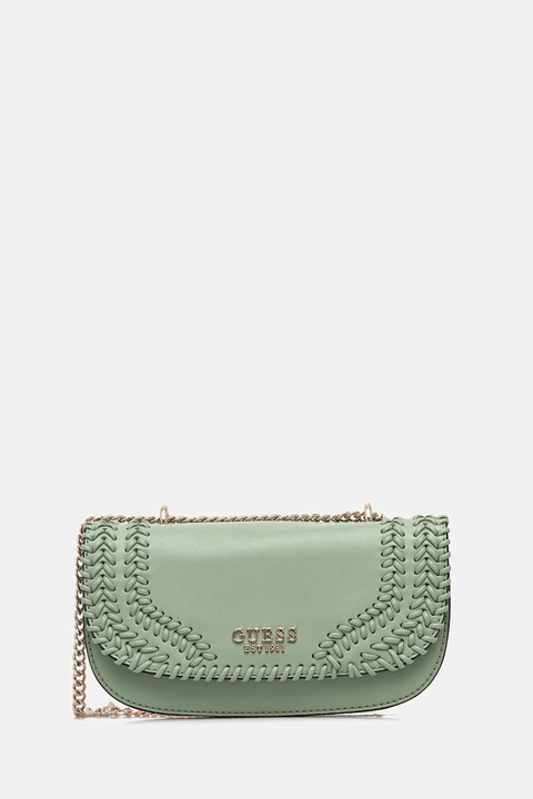 Guess torebka TATUM kolor zielony HWNG96 67210 - zdjęcie produktu nr 1