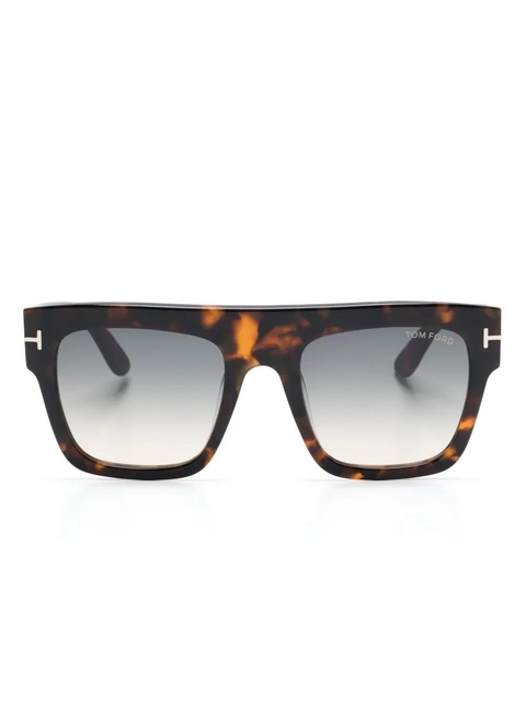 TOM FORD Eyewear Renee sunglasses - Brown - zdjęcie produktu nr 1