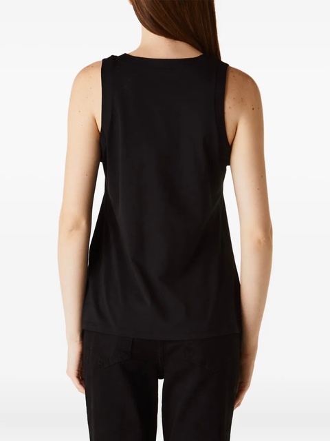 KHAITE round-neck sleeveless vest - Black - zdjęcie produktu nr 2