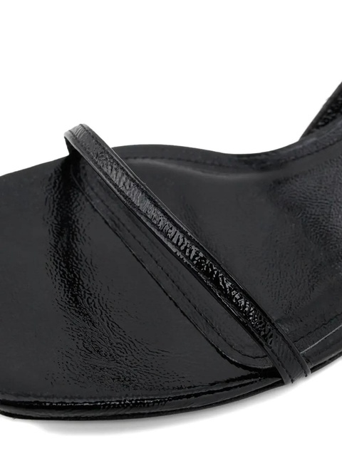 ANINE BING 50mm square-toe stiletto-heel sandals - Black - zdjęcie produktu nr 2