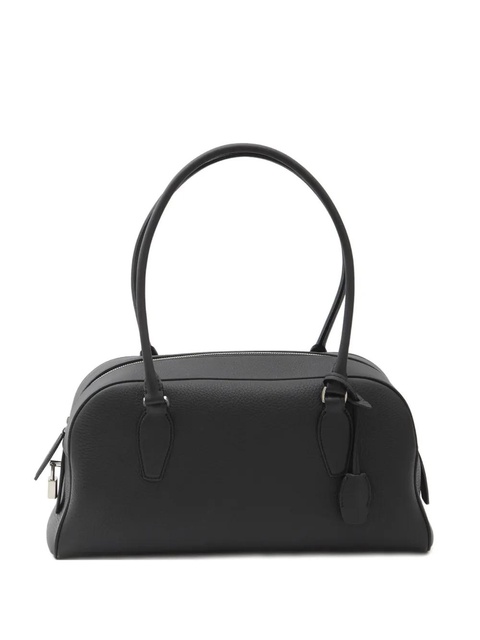 The Row medium India leather shoulder bag - Black - zdjęcie produktu nr 1