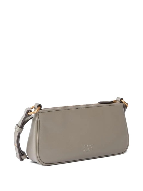 PINKO zip-fastening leather mini bag - Grey - zdjęcie produktu nr 2