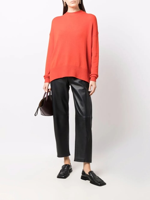Jil Sander crew-neck cashmere jumper - Orange - zdjęcie produktu nr 1