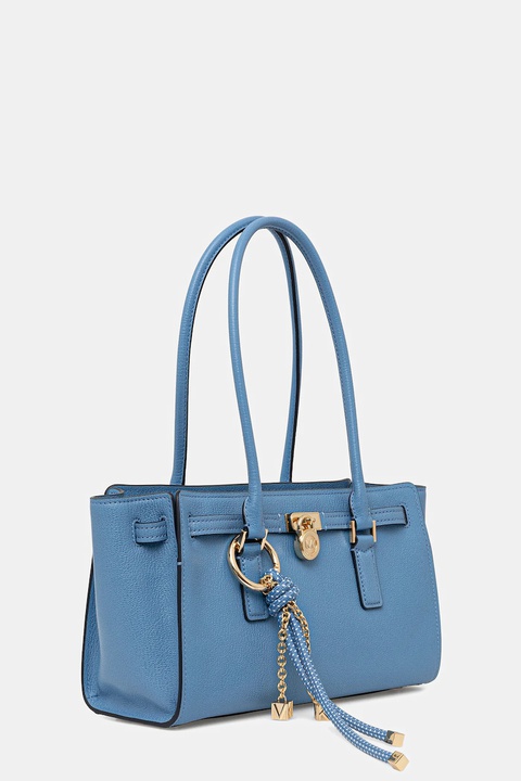MICHAEL Michael Kors torebka skórzana kolor niebieski 30F5GNXT0L - zdjęcie produktu nr 1
