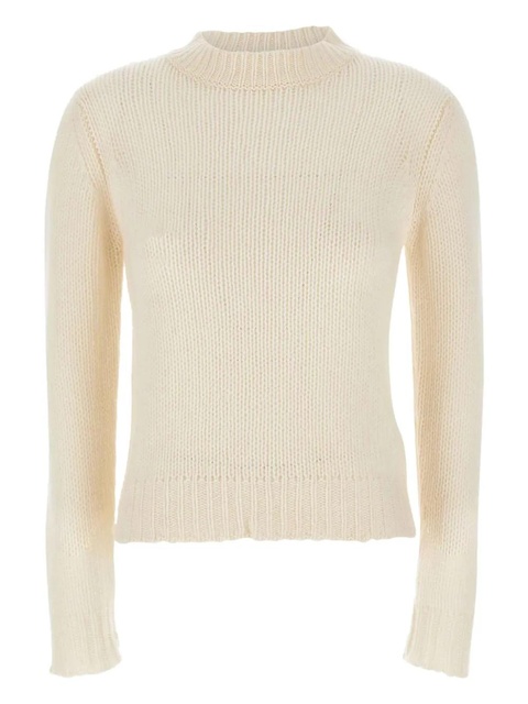 Weekend Max Mara ribbed cashmere sweater - Neutrals - zdjęcie produktu nr 1