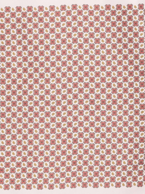SANDRO paisley-pattern border scarf - Red - zdjęcie produktu nr 2