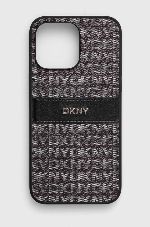 Dkny etui na telefon iPhone 14 Pro Max 6.7 kolor czarny DKHCP14XPRTHSLK - zdjęcie produktu nr 1